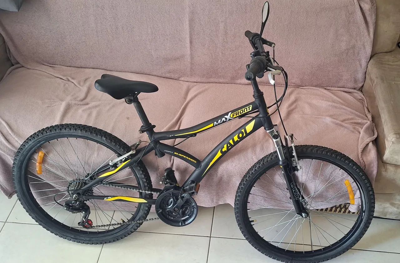 Caloi Max Front 21 marchas suspensão dianteira e central