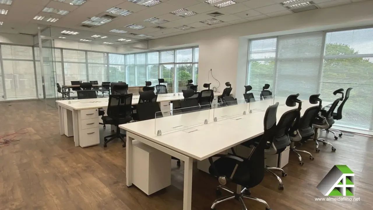 Escritório Mobiliado de 160m² para Aluguel na Cidade Jardim!