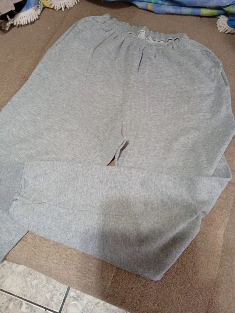 Calça de moletom plus size GG