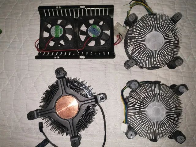 03 Coolers p/ Processadores Intel (USADOS) - Foto 4