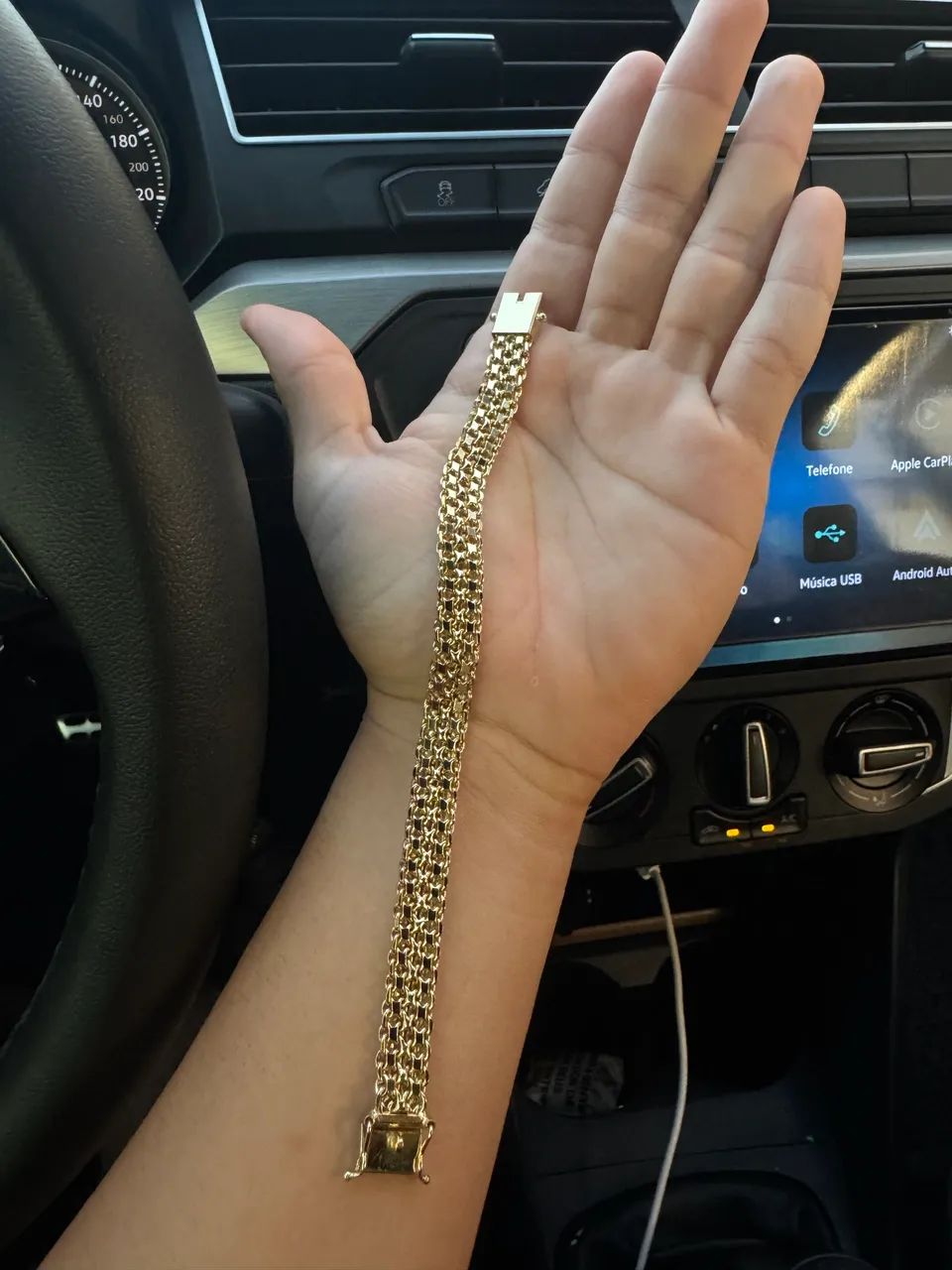 PULSEIRA BANHADA A OURO 18K | VITALÍCIO  - Foto 2