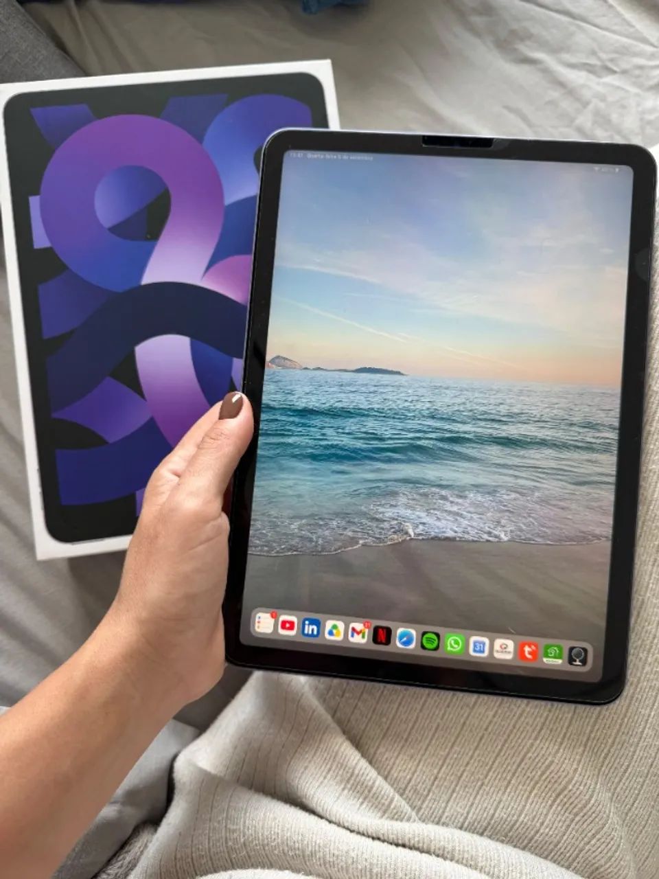 iPad Air 5ª geração 64gb wi-fi purple - Tablets e E-Readers