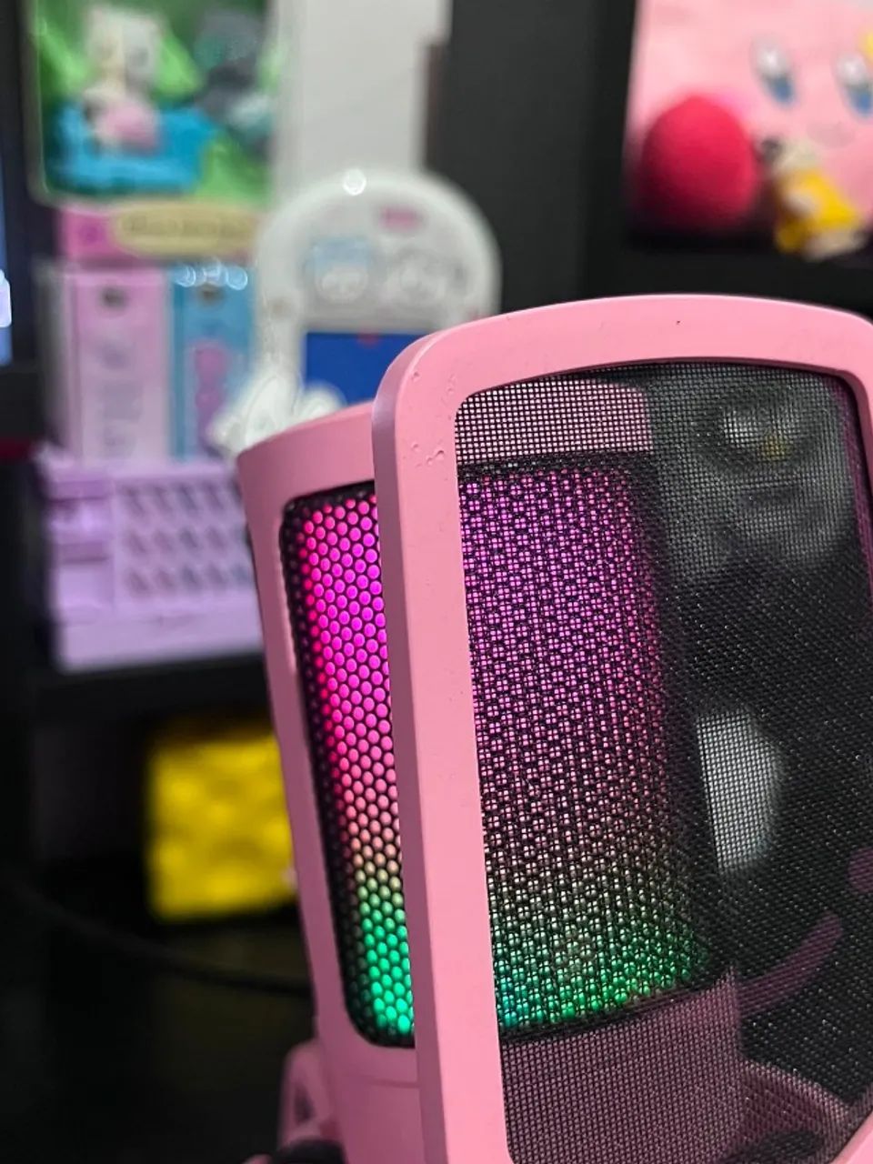 Microfone Fifine Ampligame A6T Rosa - Foto 3