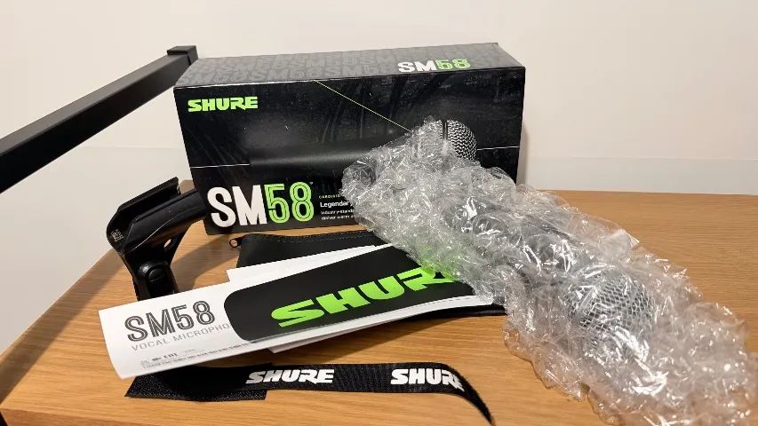 Microfone Shure SM58 - Novo - Foto 3
