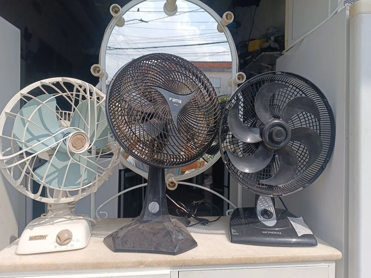 Ventiladores cada um 150 reais  - Foto 2