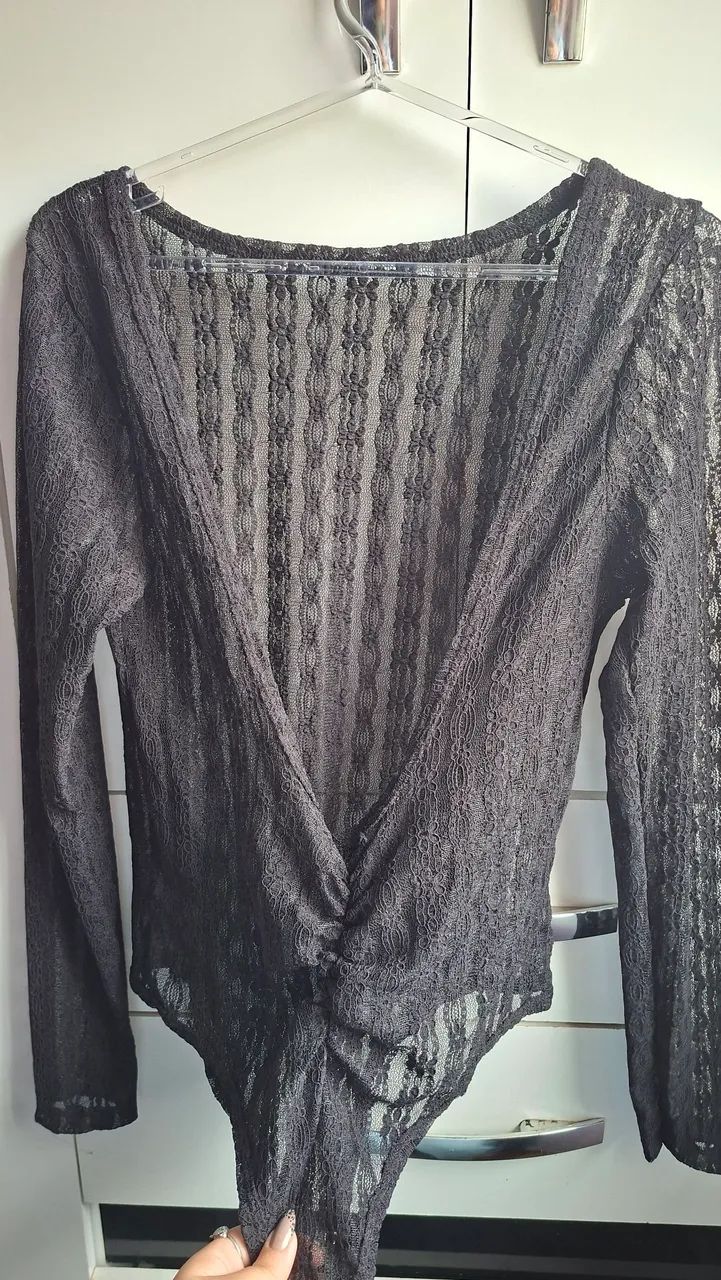 Body de tule rendado  - Foto 4