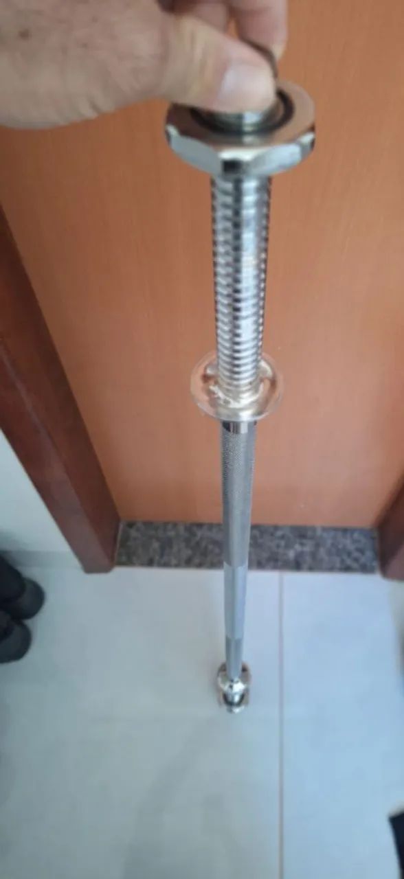 BARRA RETA MACIÇA MEGA GYM - Foto 4