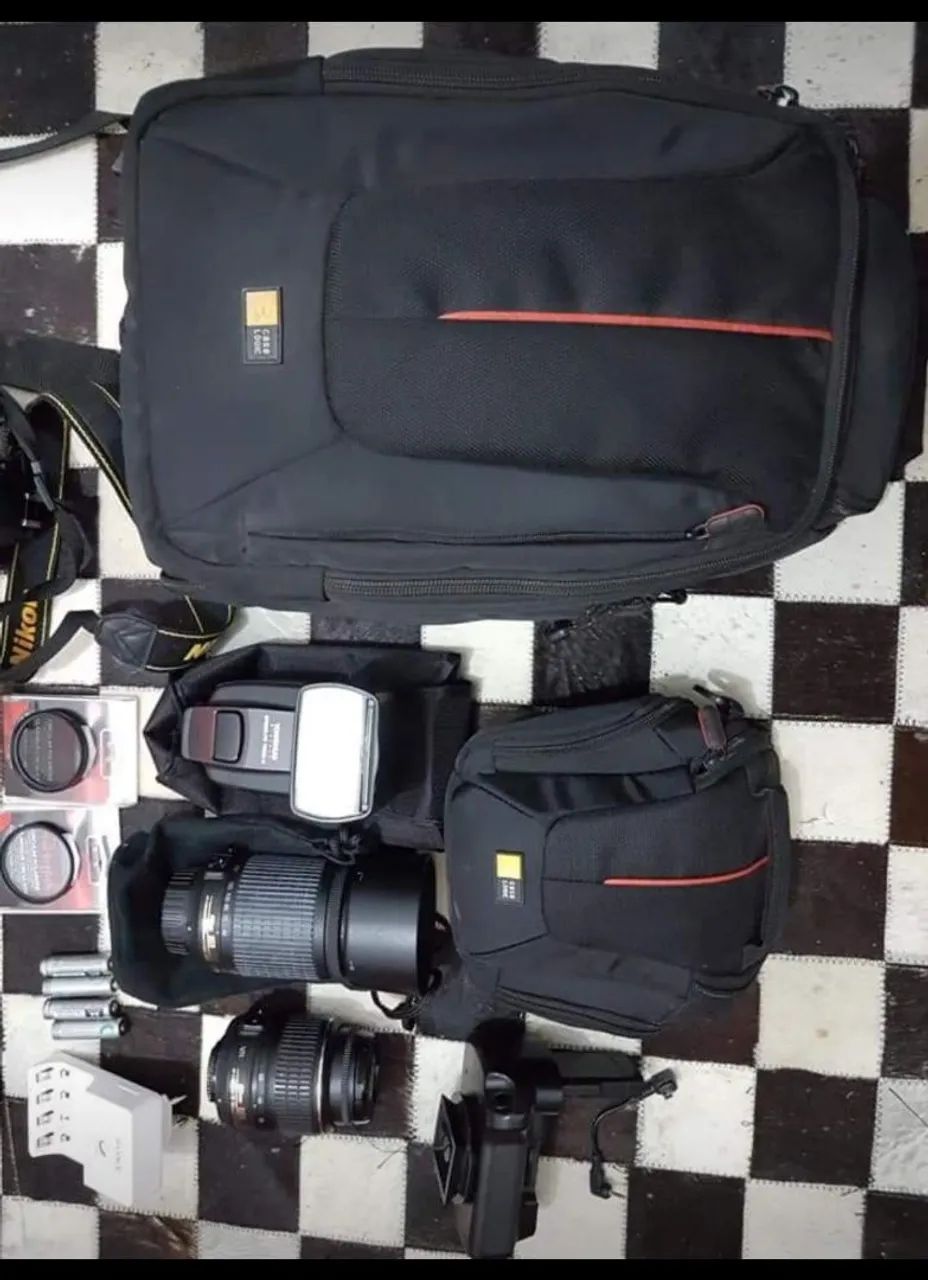 Kit Completo Câmera Nikon D3100 