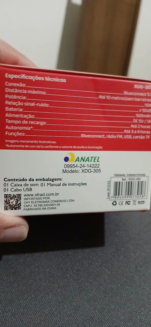 Mini caixa Bluetooth com Led(novas) - Foto 5