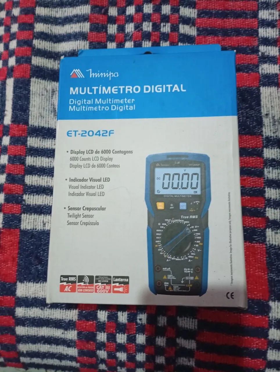 Multimetro digital minipa
