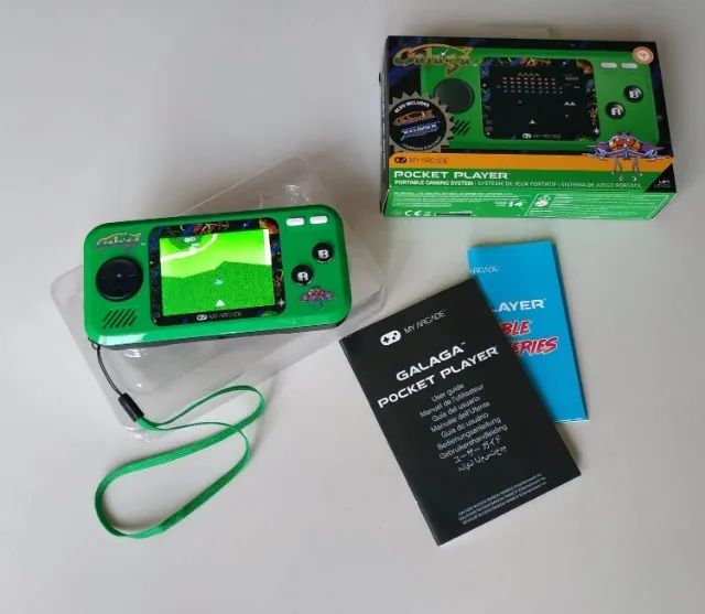 Mini Game retrô com 3 jogos: GALAGA, GALAXIAN e XEVIOUS. - Foto 4