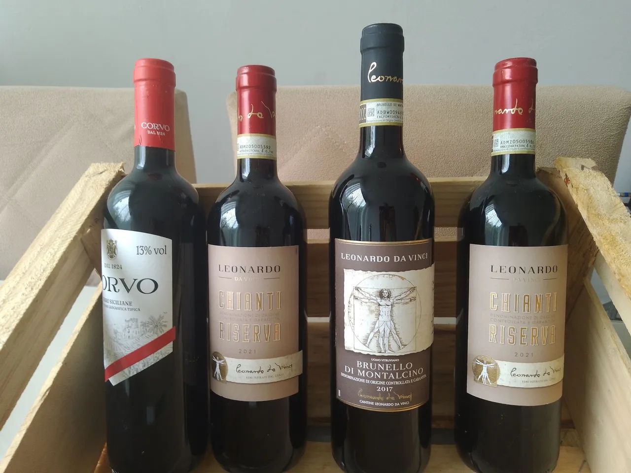 Lote De Vinhos Importados E Nacionais -Brunello, Chianti E Mais - Foto 2
