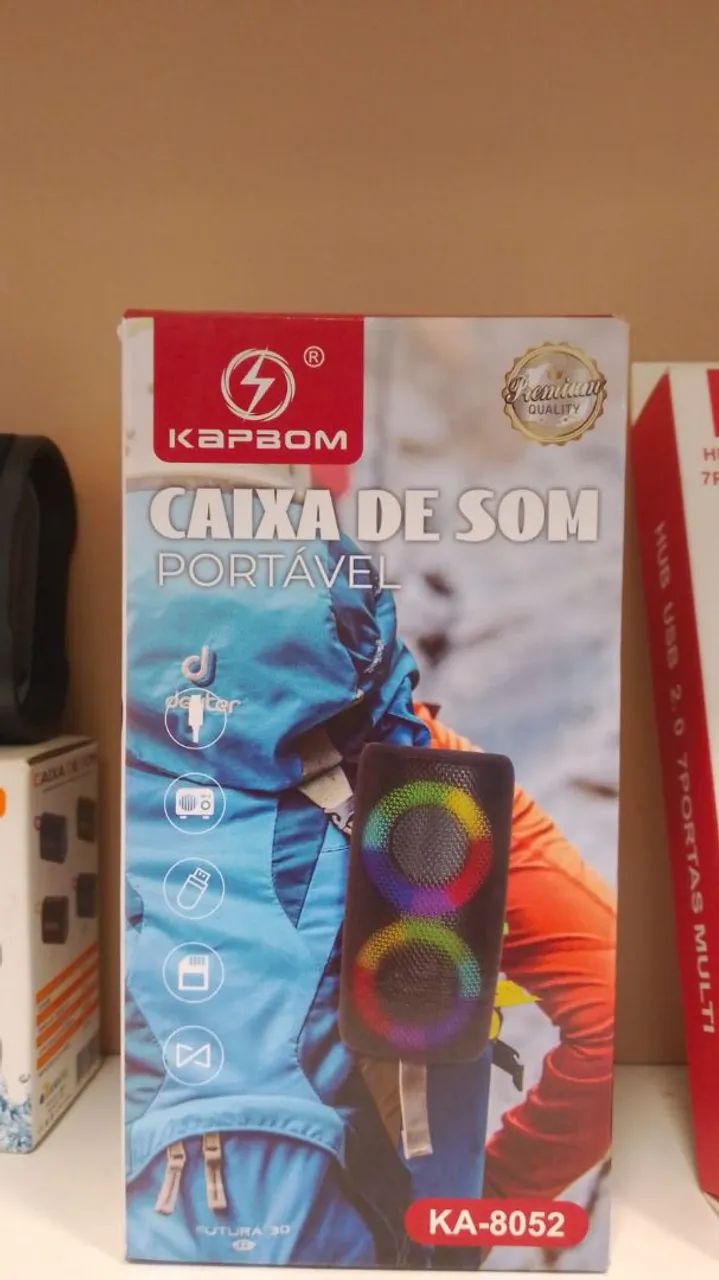 Caixa de som portátil 
