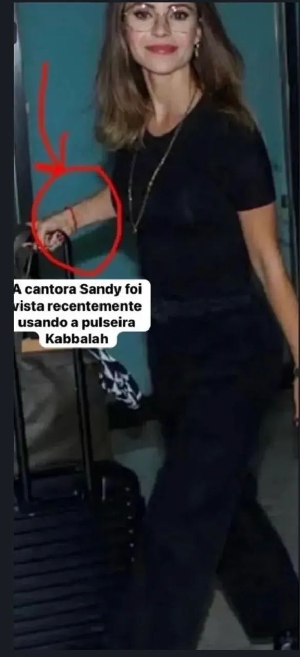 Pulseira simples 7 nós Kabbalah (use com fé) - Foto 3