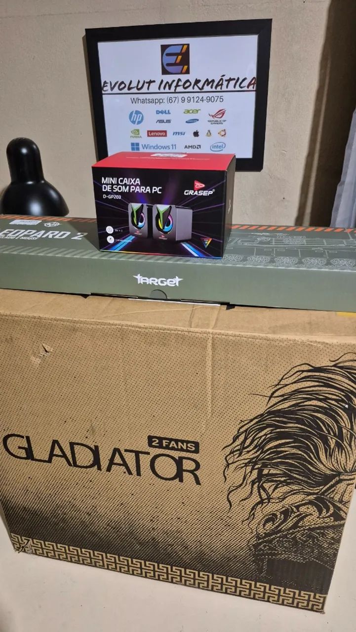 PC Ryzen 5 GTX 1650 SSD 500Gb 8Gb com garantia e brindes! - Foto 5
