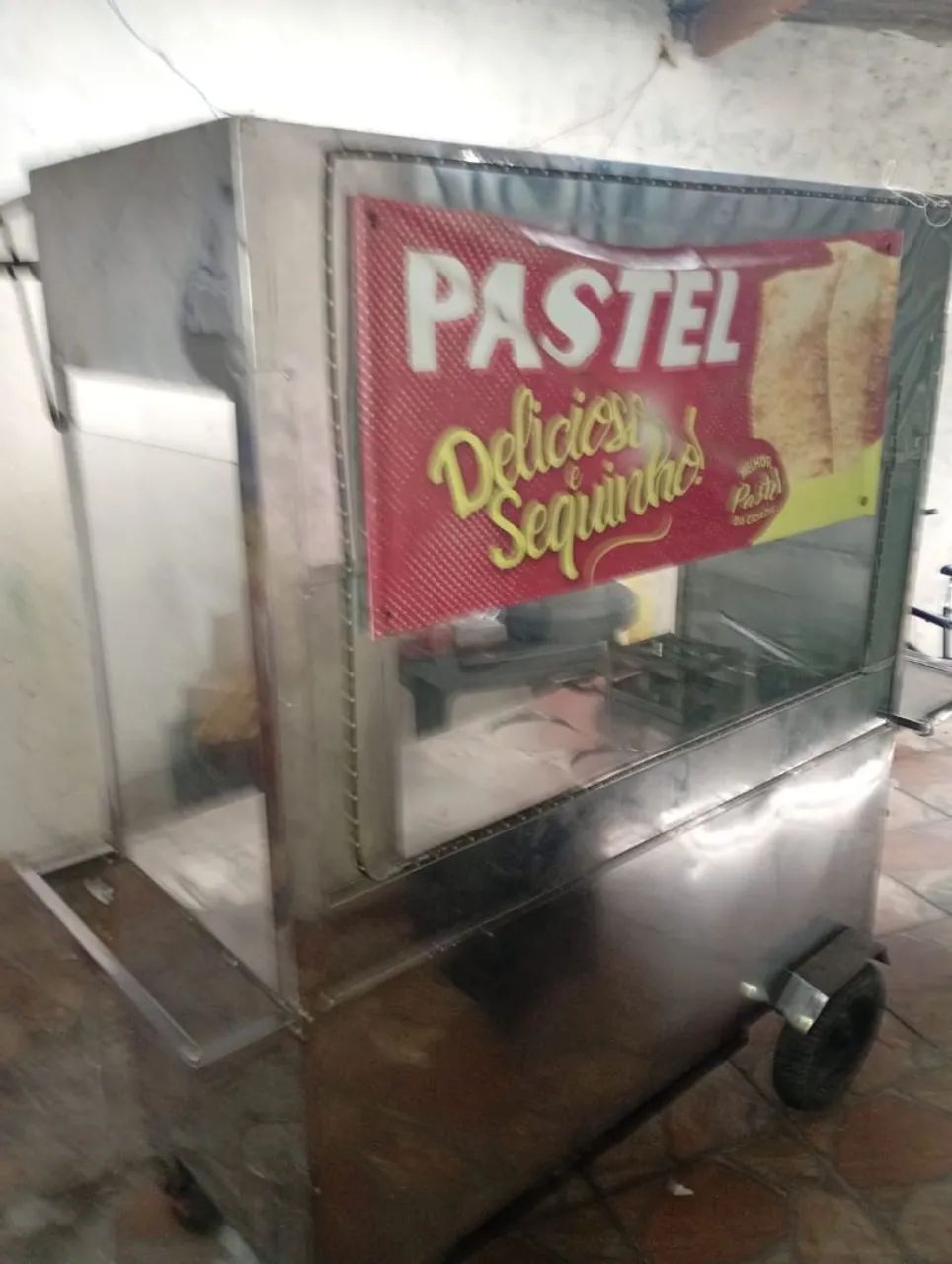 vendo carrinho de pastel completo 