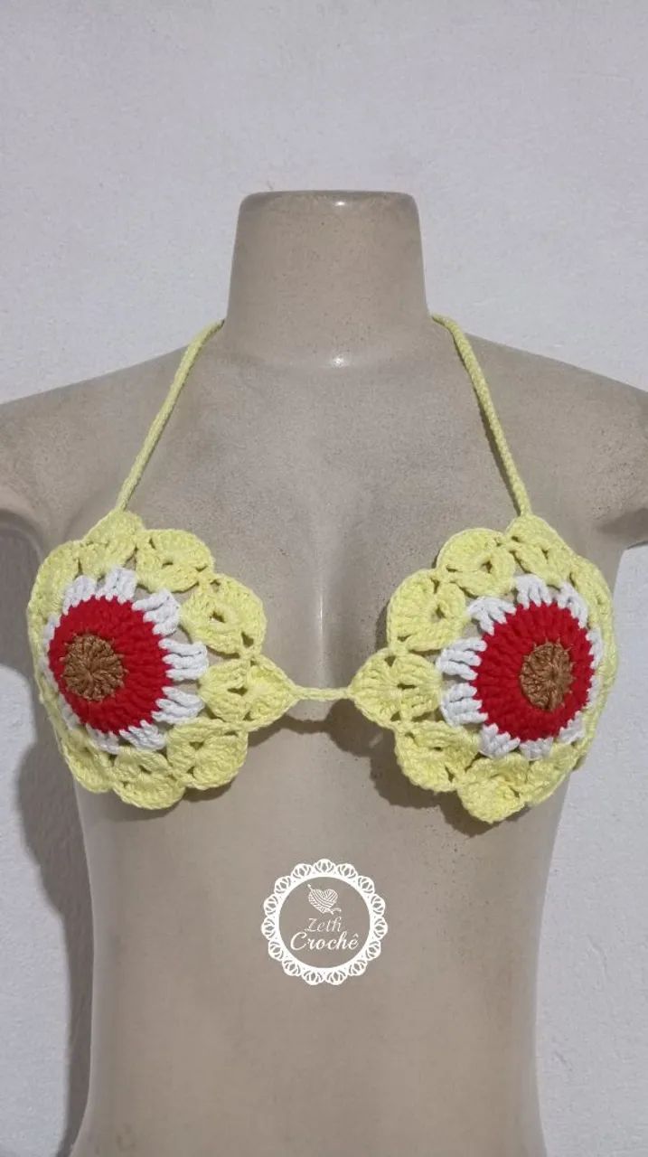 Top de Crochê  - Foto 2