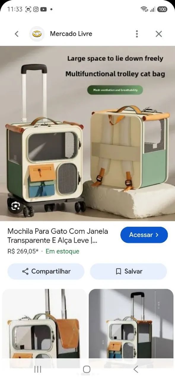 Mochila e carrinho per - Foto 3