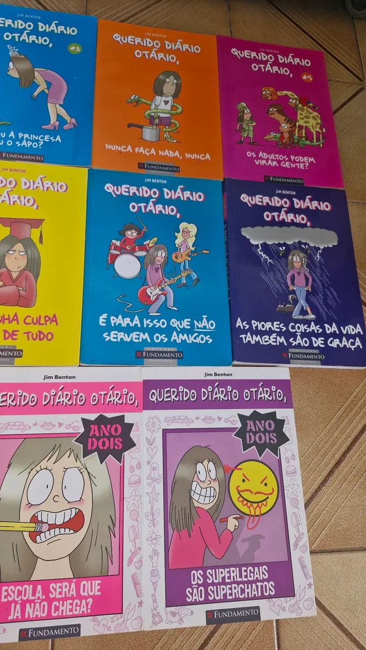 Coleção de 14 livros usados Querido Diário Otário - Foto 6