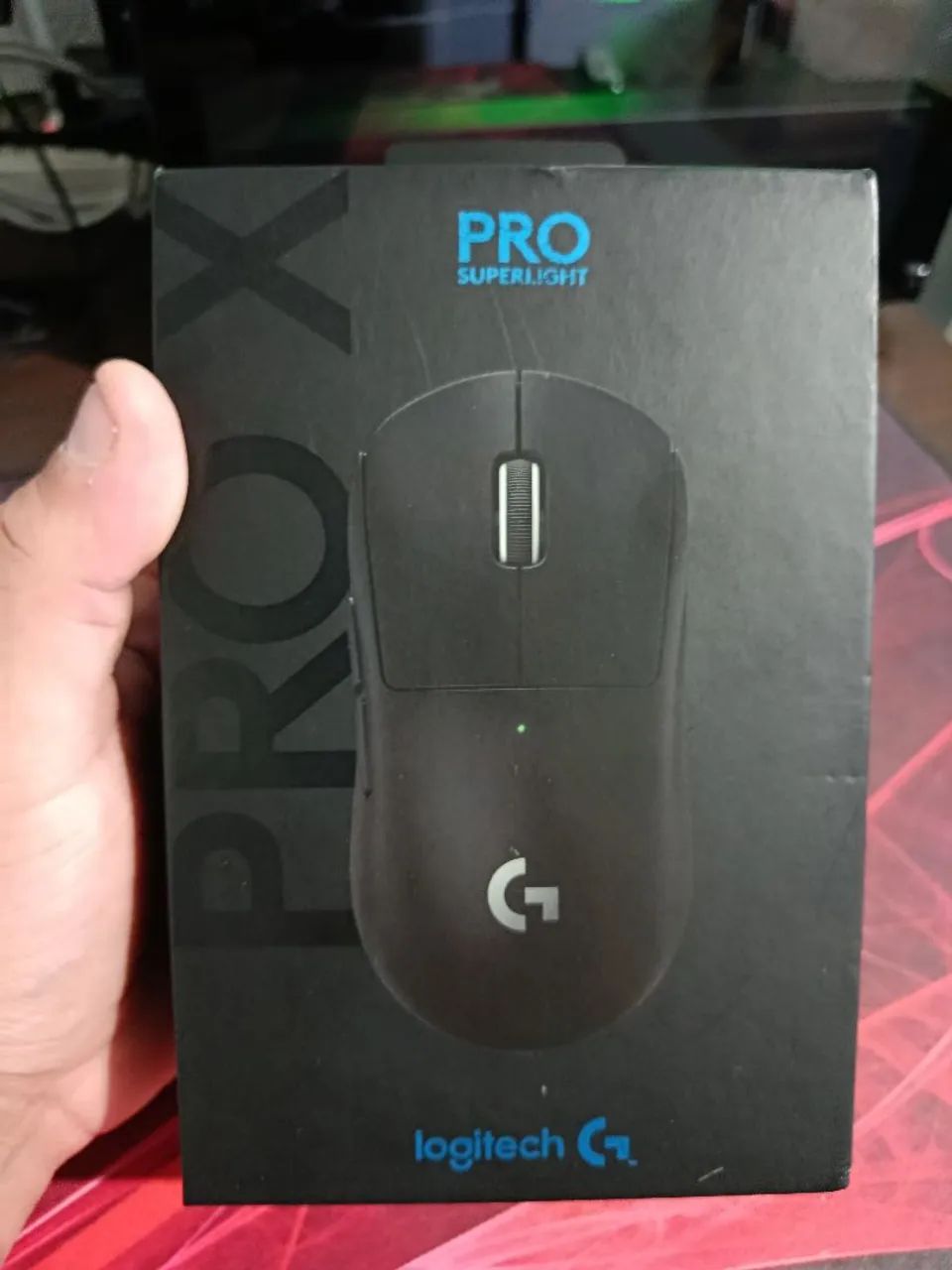 Logitech G Pro X Superlight completo na caixa - excelente estado