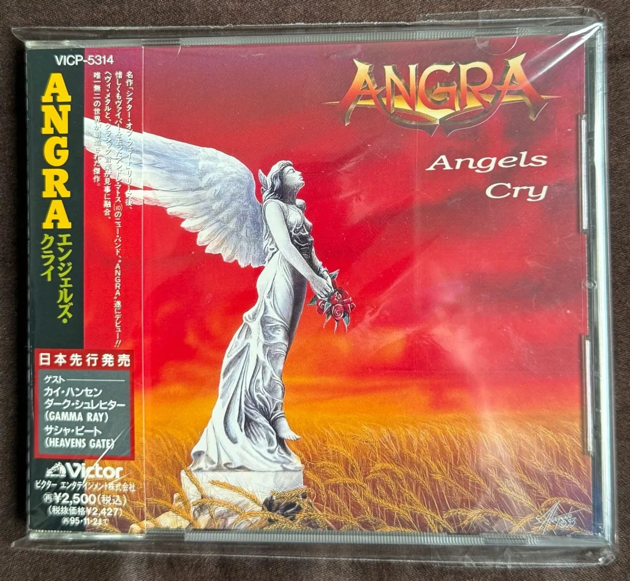 CD Angra - Angels Cry - Japonês 