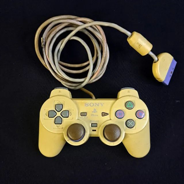 Controle Playstation 1 Branco Original Funcionando 100%