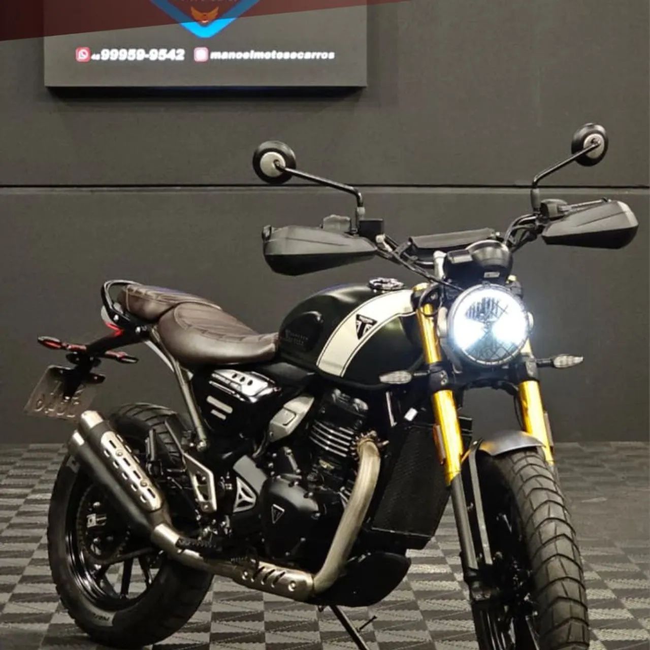 Triumph Scrambler 400X 2025 Verde 