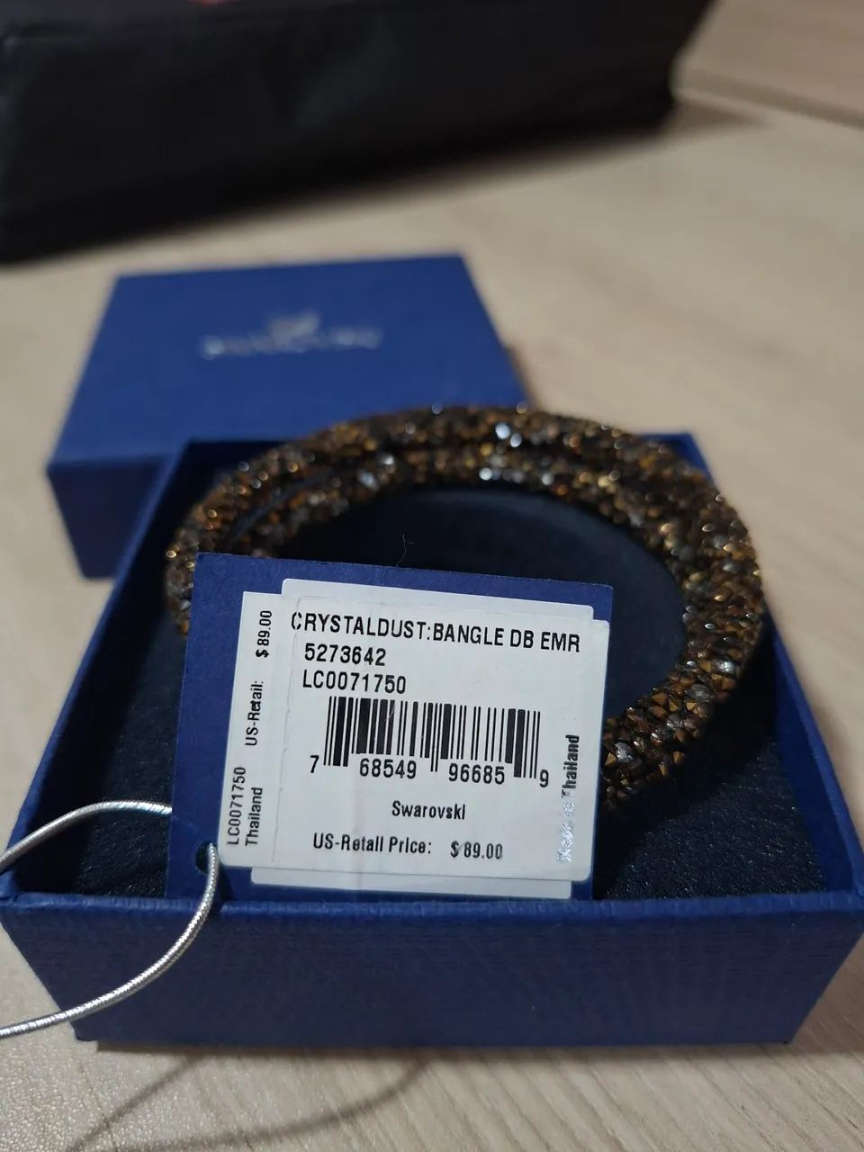 Pulseira Swarovski Crystaldust Bangle Double Original - Foto 2