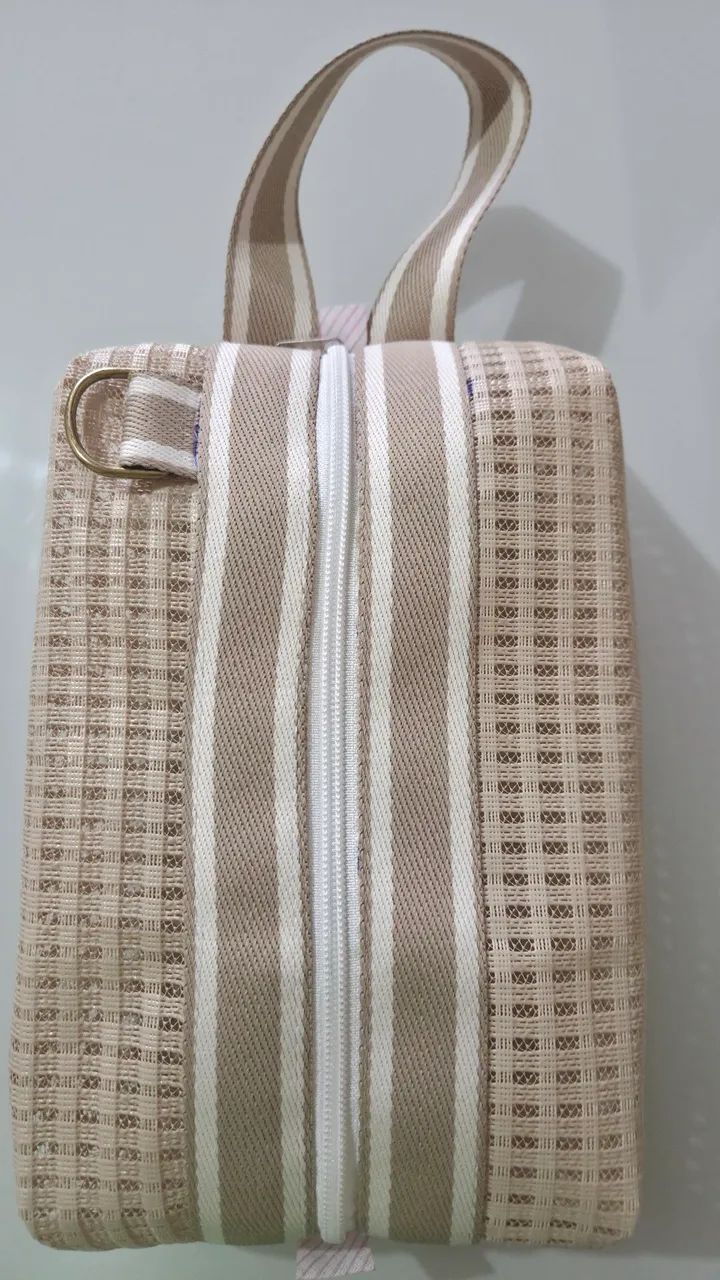 Bolsa de tela tran çada  - Foto 2