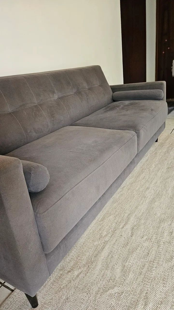 Sofá moderno cinza - Foto 5