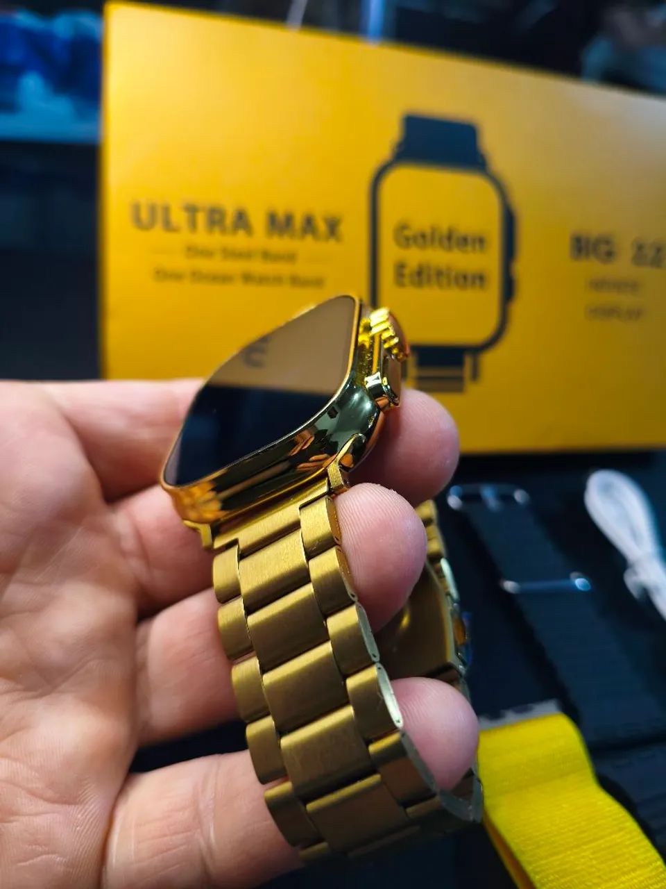 Smartwatch Ultra Gold 49mm - Foto 5