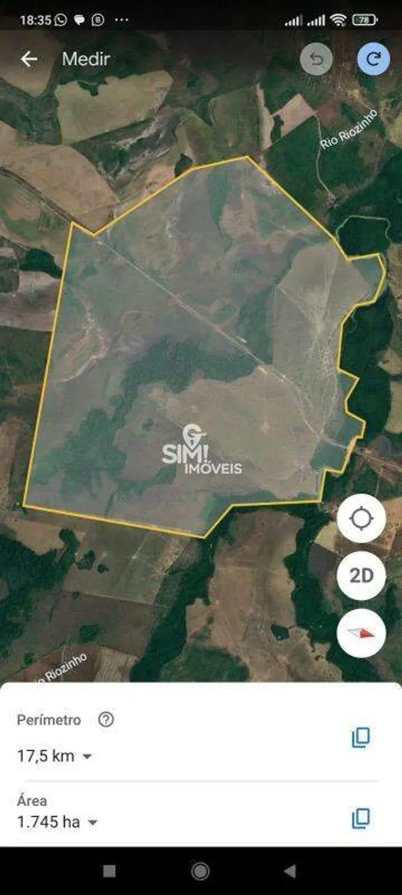 FAZENDA 1.668 HECTARES NO MUNICÍPIO DE PIUM - TOCANTINS! - Foto 2