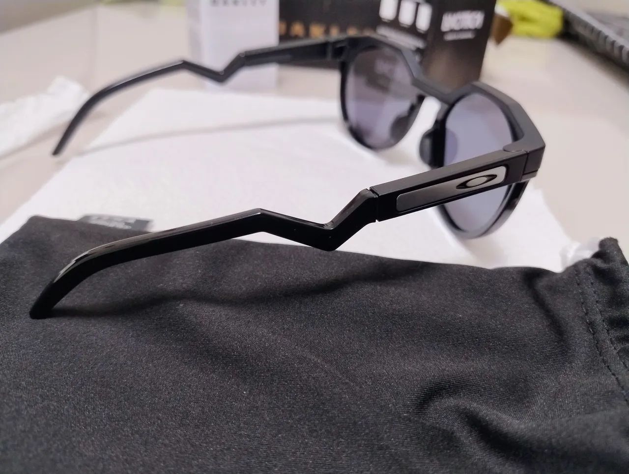 ÓCULOS OAKLEY HSTN POLARIZED NOVO !!  - Foto 4