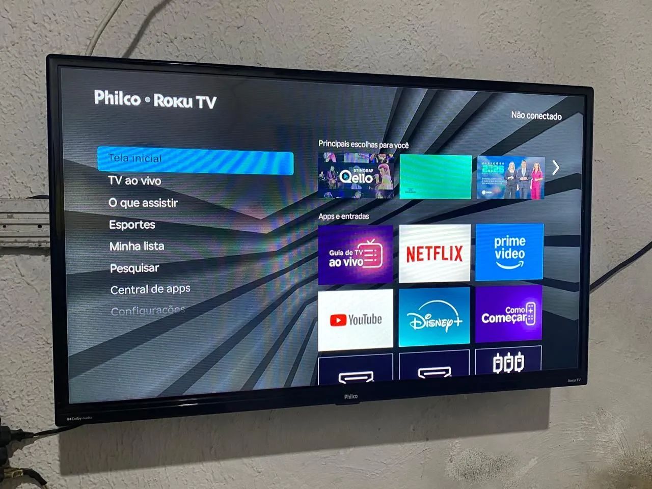 Smart Tv Philco Roku Tv 32 Polegadas  - Foto 5