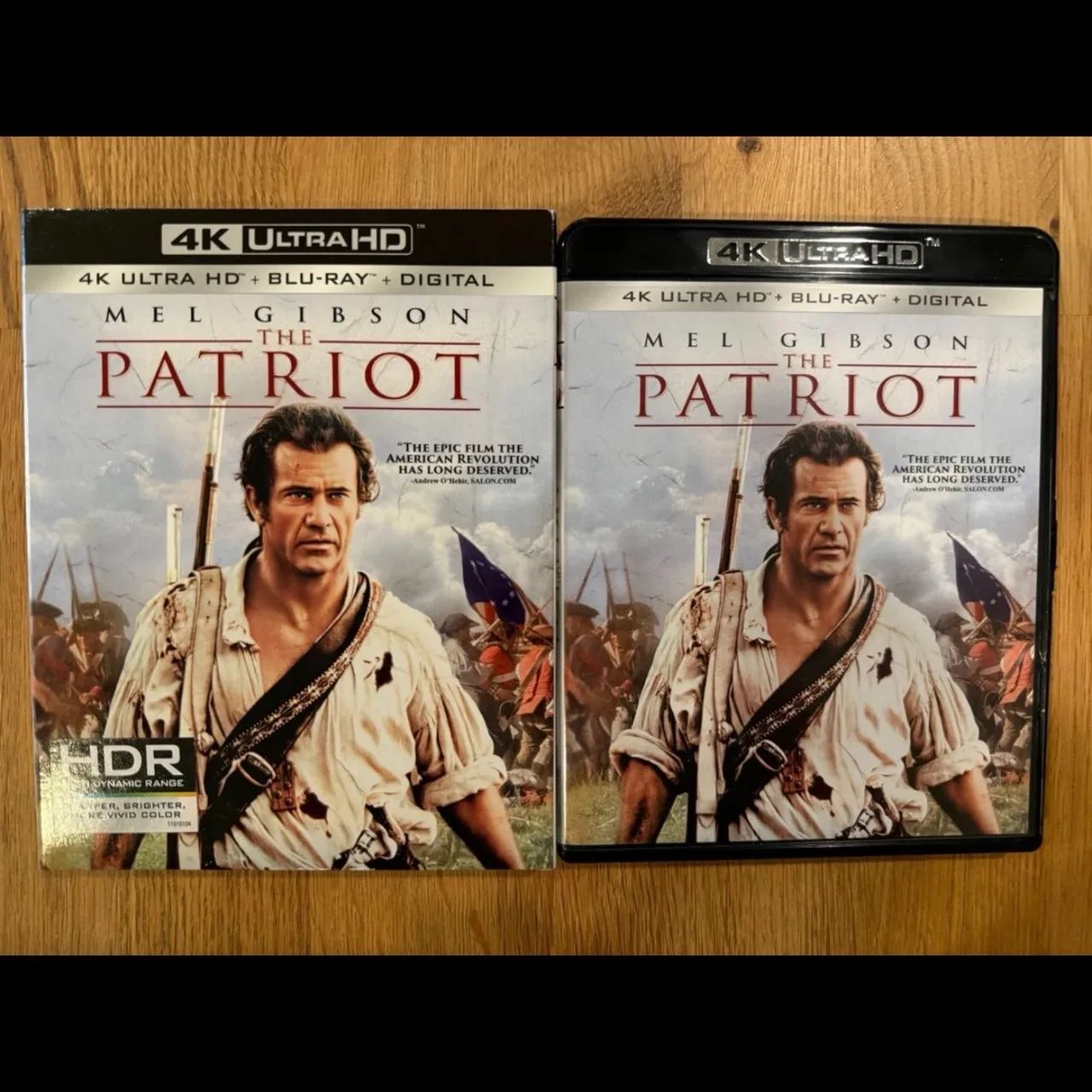 Bluray 4K O Patriota Dublado 