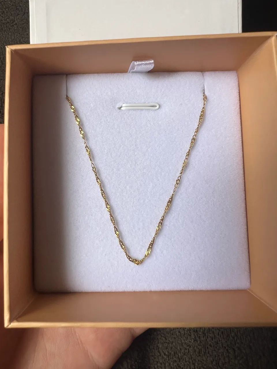 Corrente de Ouro 18k - 60cm - Modelo DNA - Acessórios - Vila