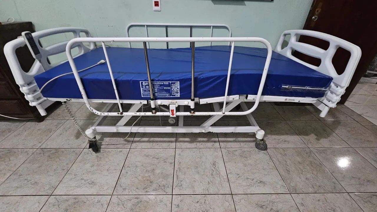 Cama hospitalar eletrônica  - Foto 4
