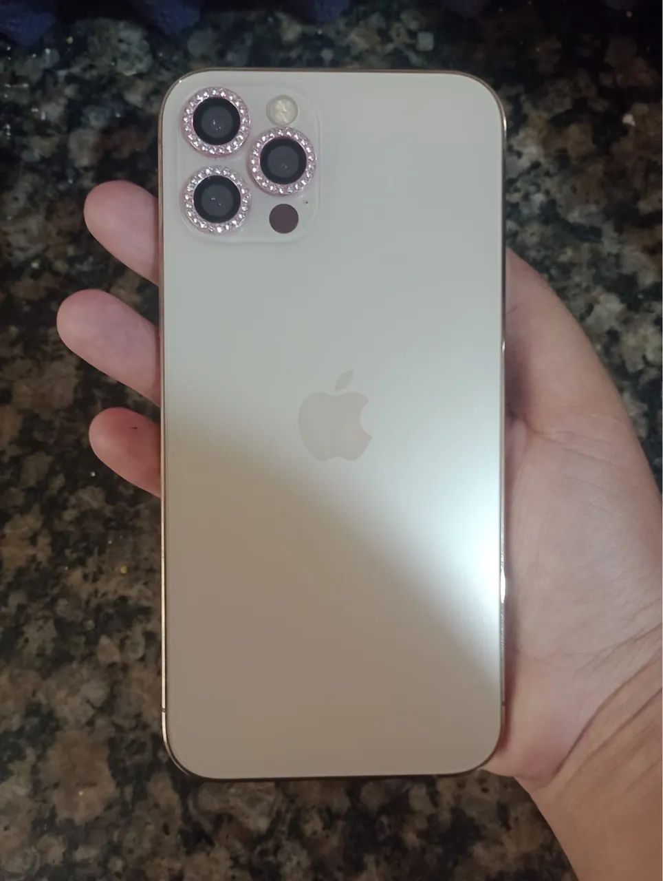 V/T IPhone 12 Pro gold 256gb - Foto 2