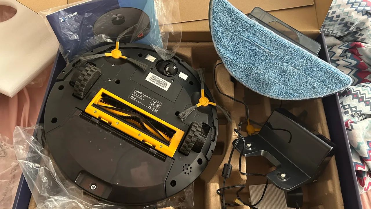 Robô Aspirador e Passa Pano KaBuM! Smart 700 Bivolt na Caixa Original - Foto 5