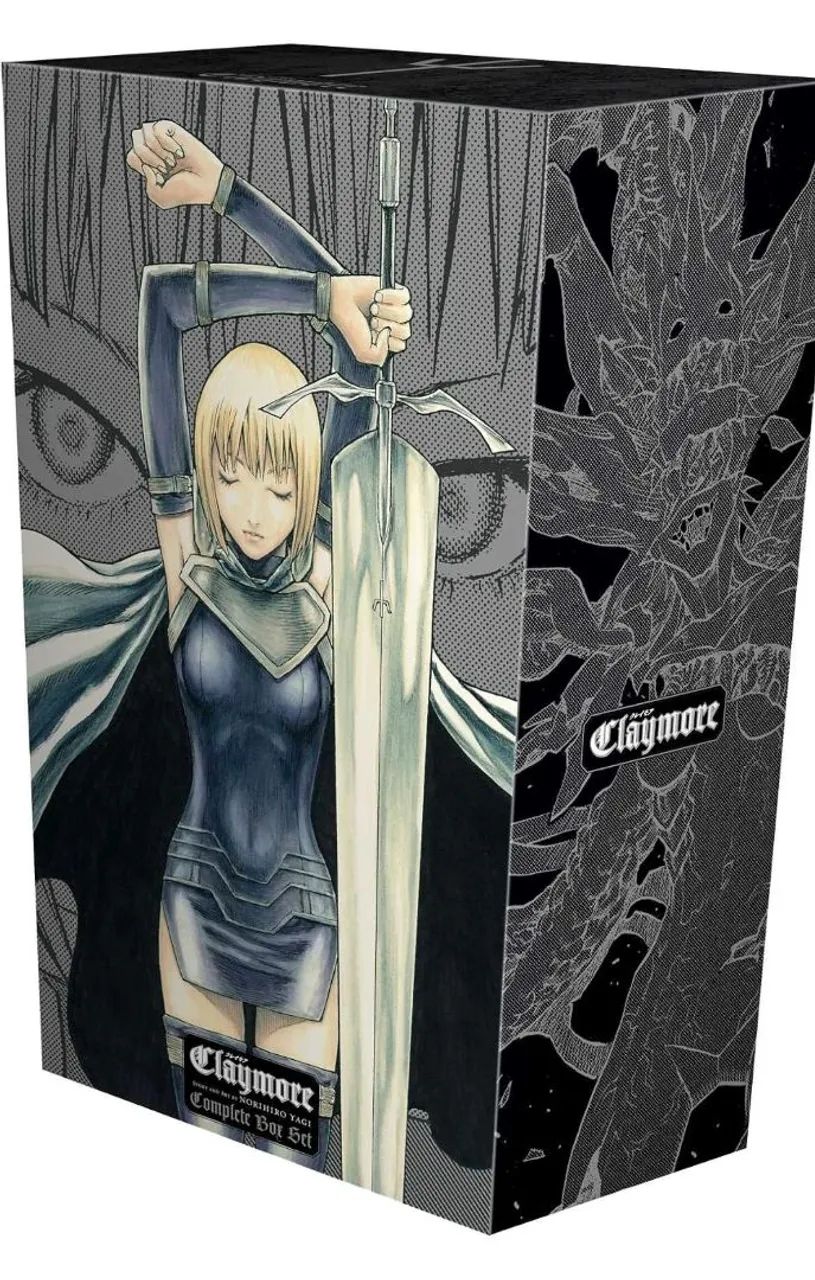 Manga claymore box deluxe em inglês 27 vol - Livros e revistas