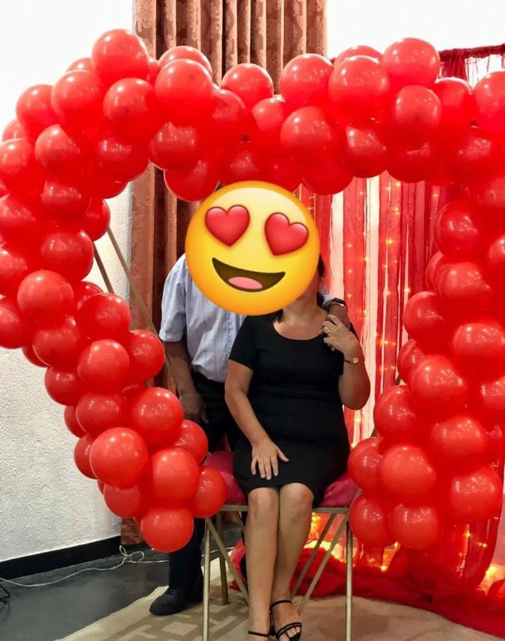 Arco de coração com banco  - Foto 3