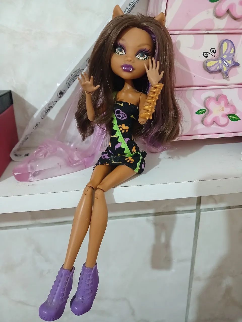 MONSTER HIGH BONECA CLADEEN - Foto 3