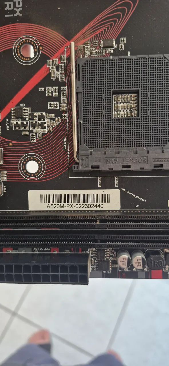 Placa mae pichau danuri a520m-px, ddr4 socket AM4, M-ATX - Foto 2