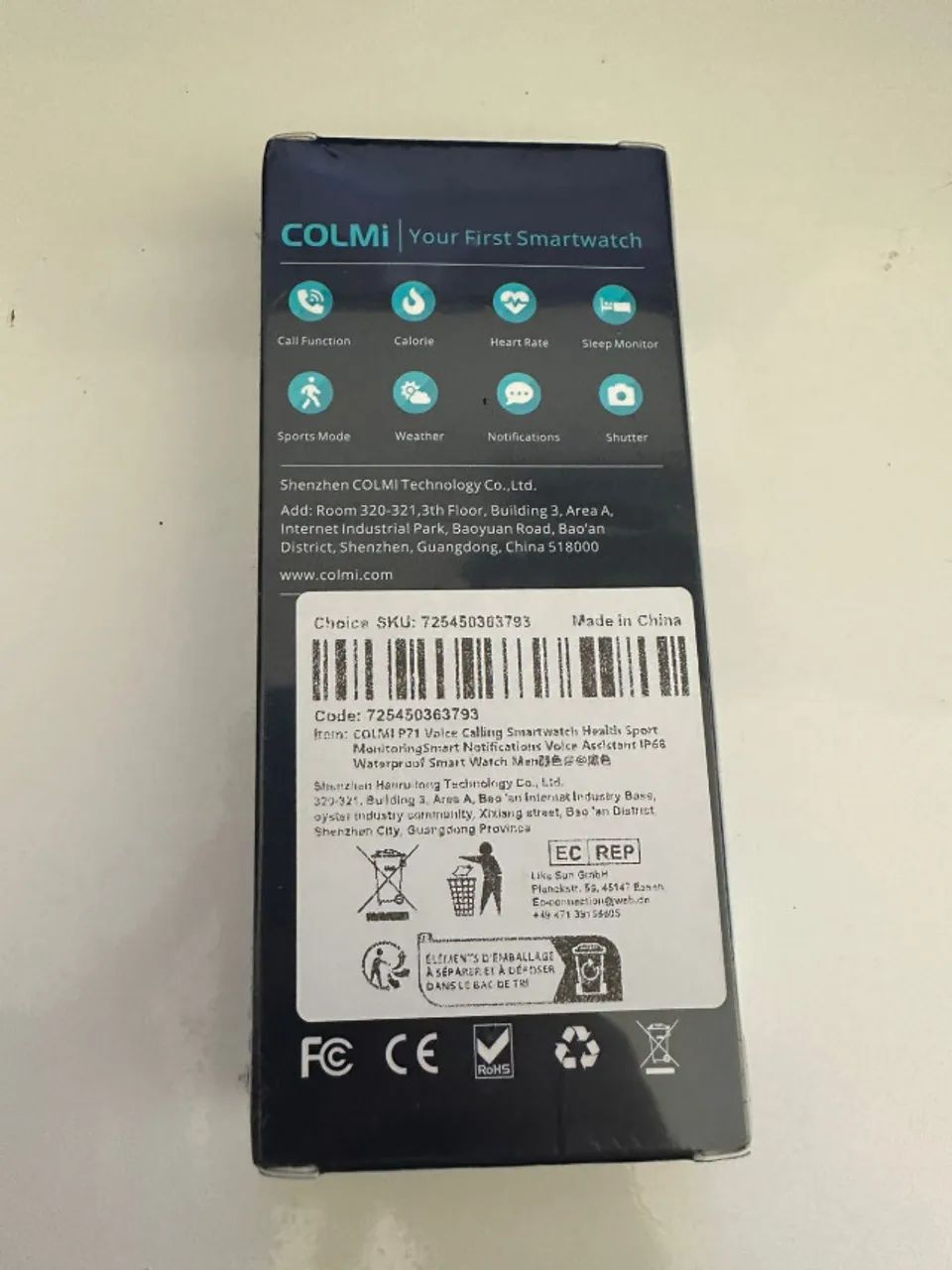 Smartwatch Colmi P71 novo - Foto 2