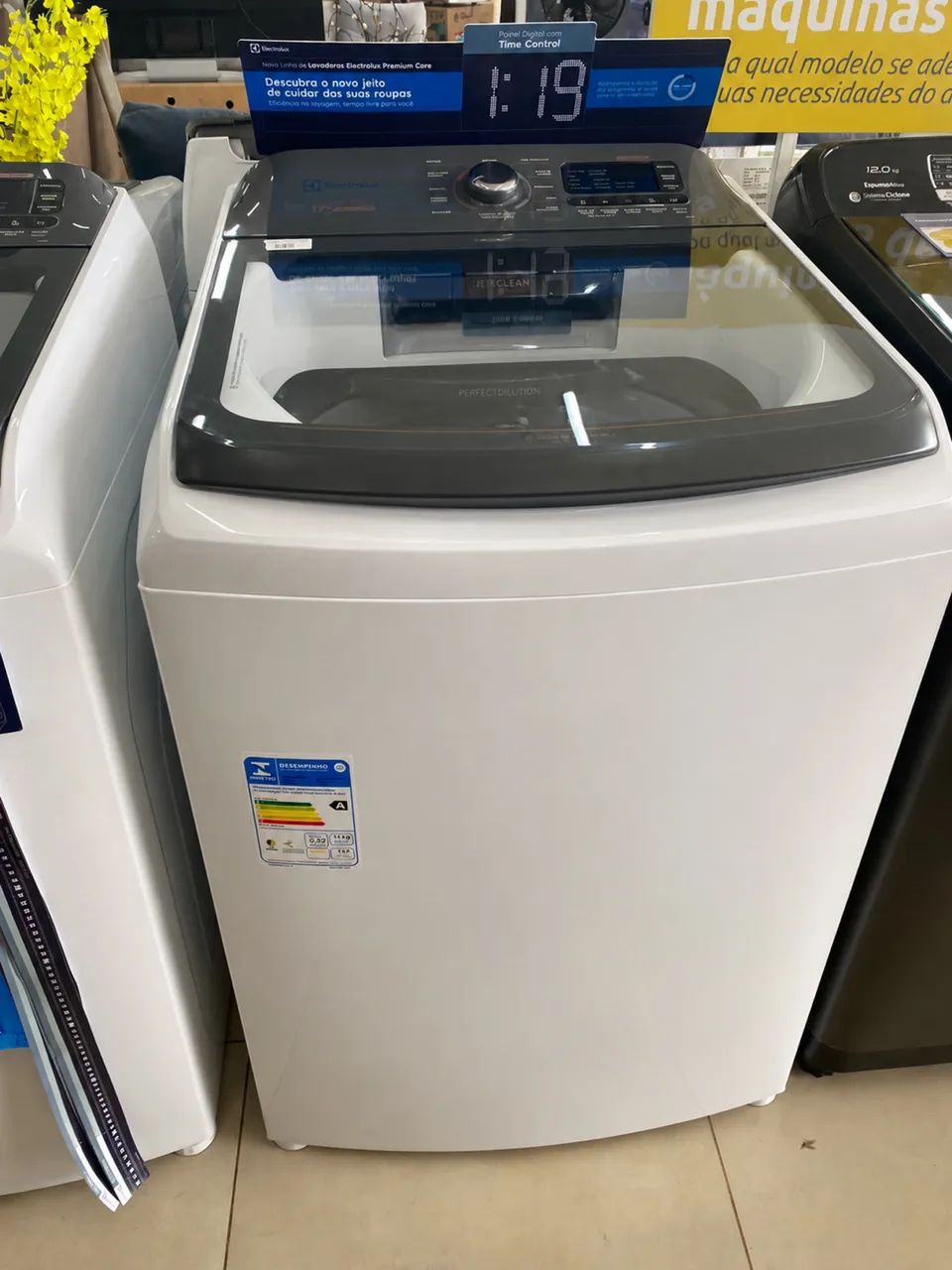 Maquina de lavar roupas 17kg Eletrolux 