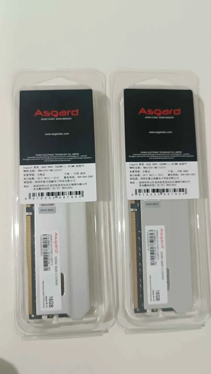 Memoria ddr4 Asgard 3600mhz cl18 32gb 2x16gb - Foto 2