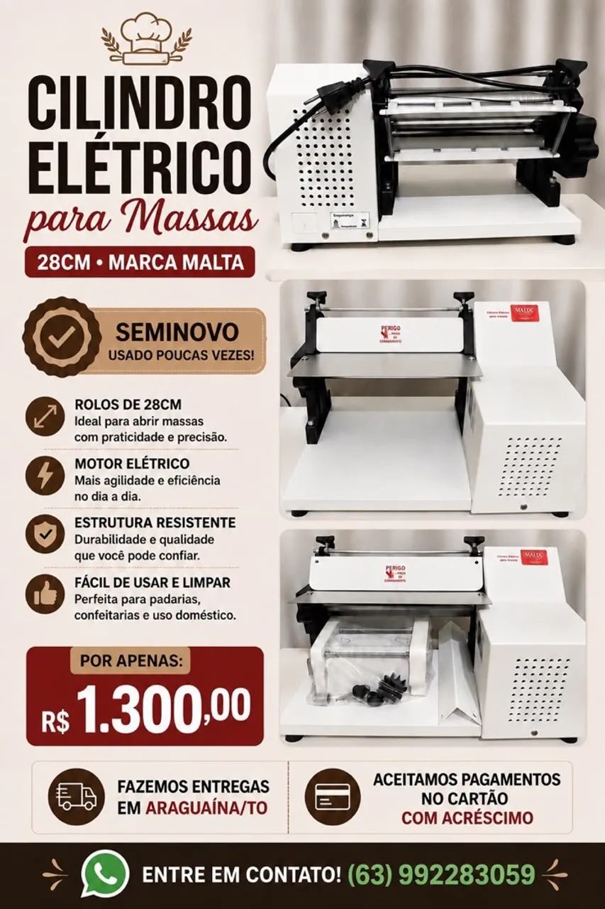 Cilindro para Massas 