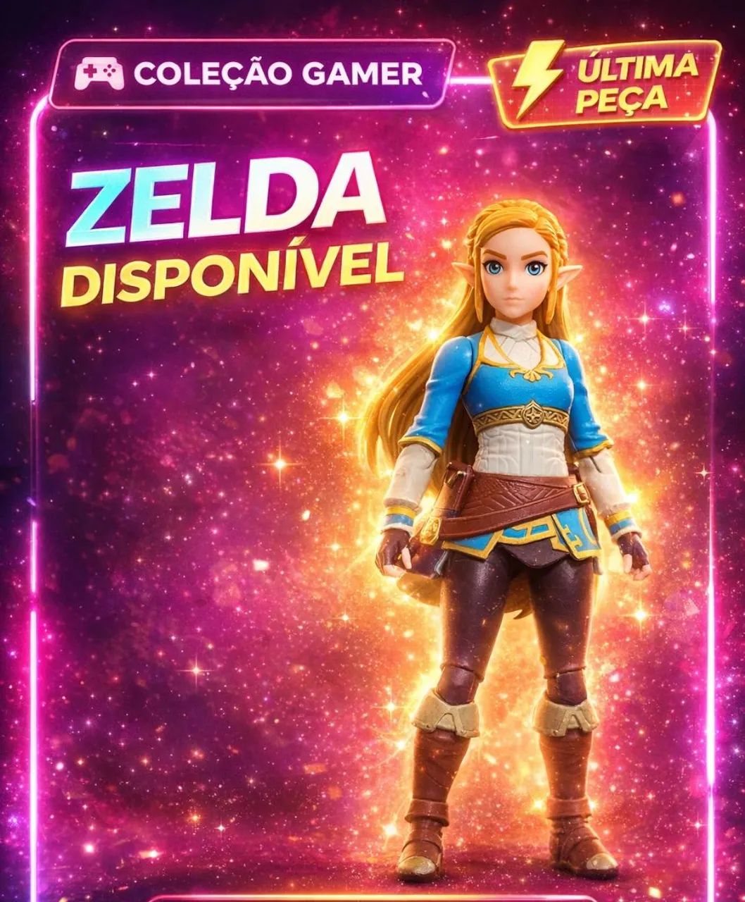 Action Figure da Princesa Zelda!