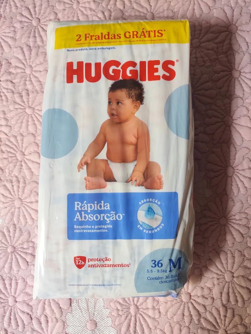 Fralda Huggies Tam M 