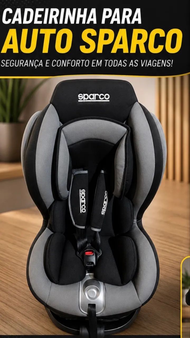 Cadeirinha de Bebe para carro Sparco - Foto 2